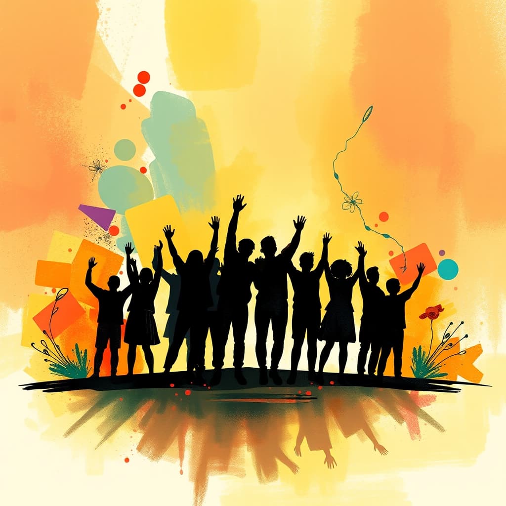 Artistieke kunst met diepe betekenis