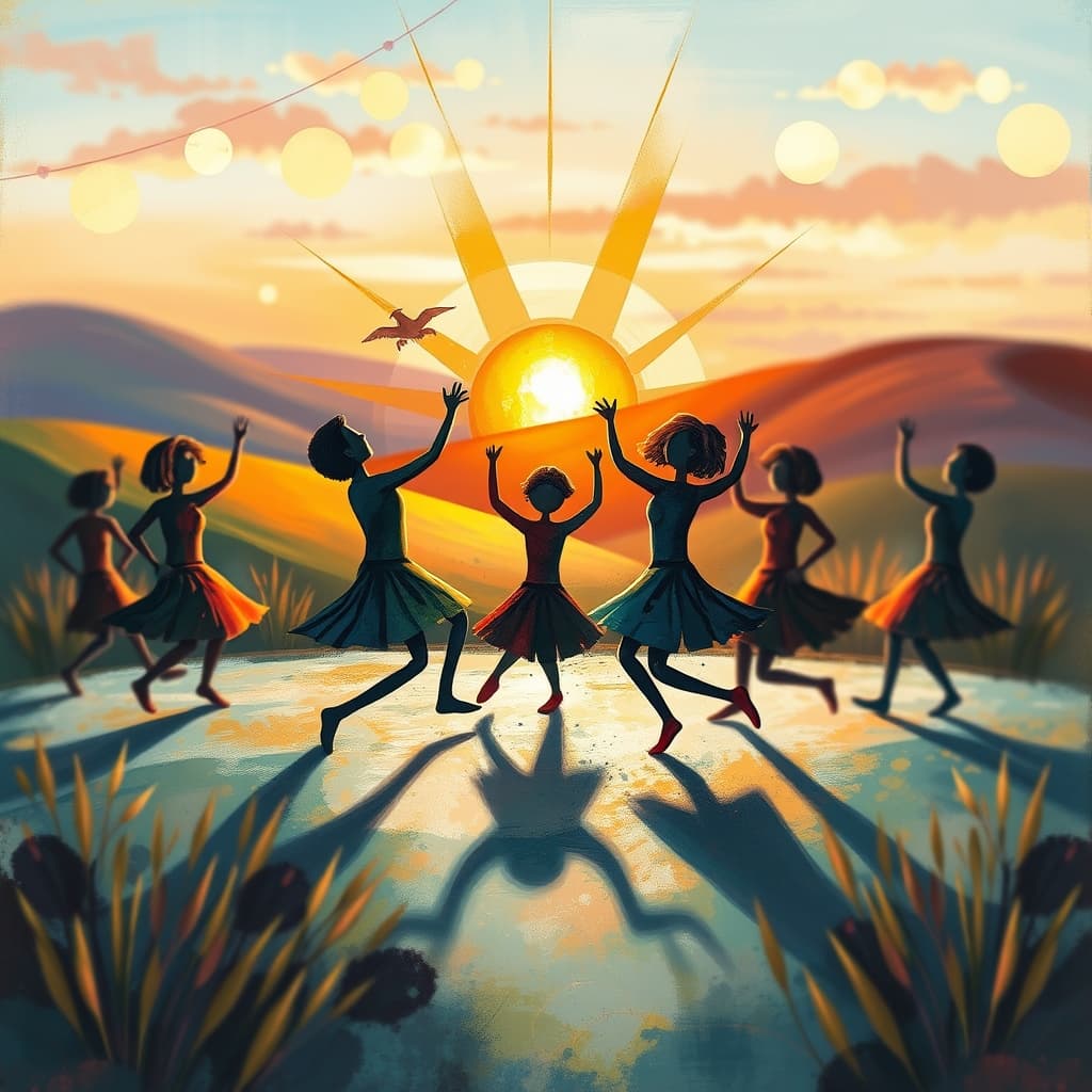 Artistieke kunst met diepe betekenis