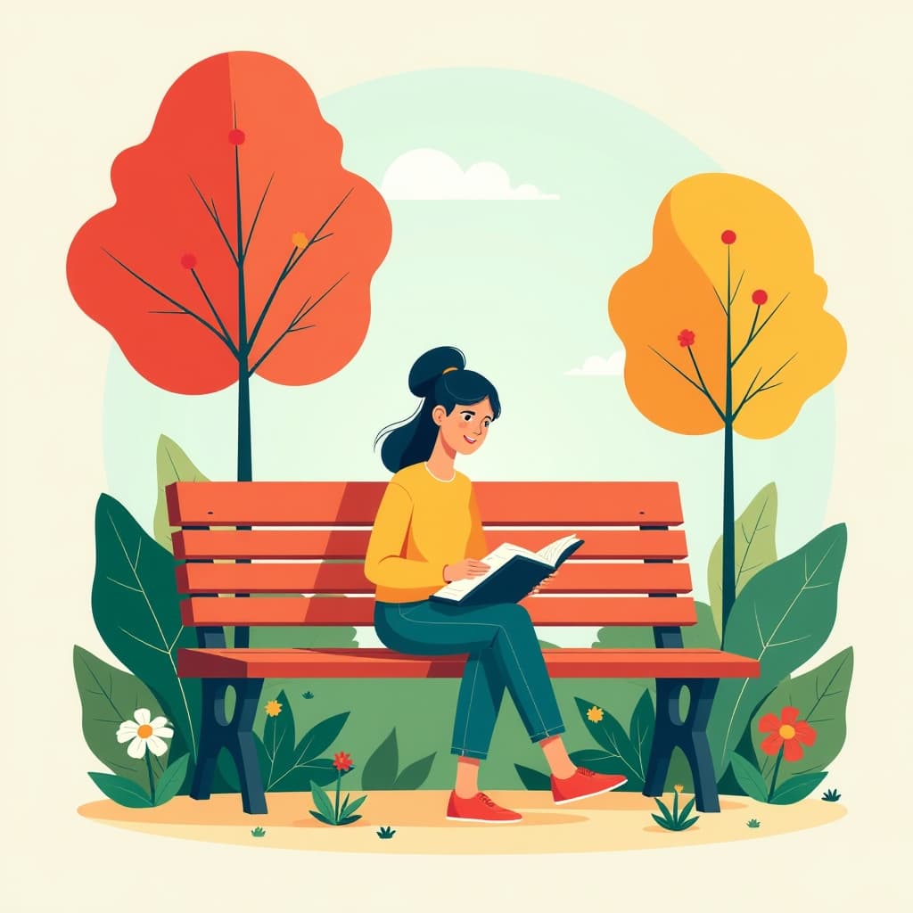 Digitale illustratie met futuristische invloeden