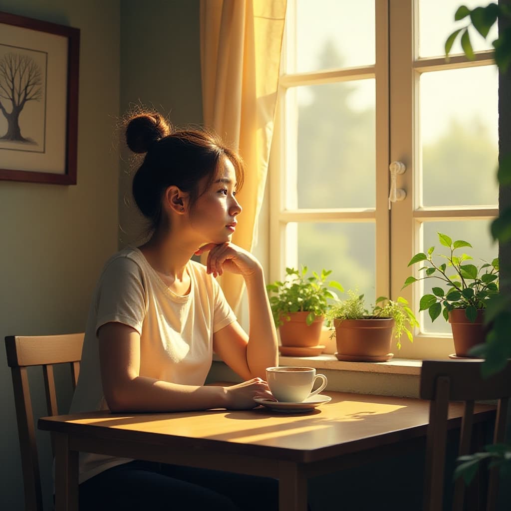 Natuurlijke fotorealistische stijl met realistische kleuren
