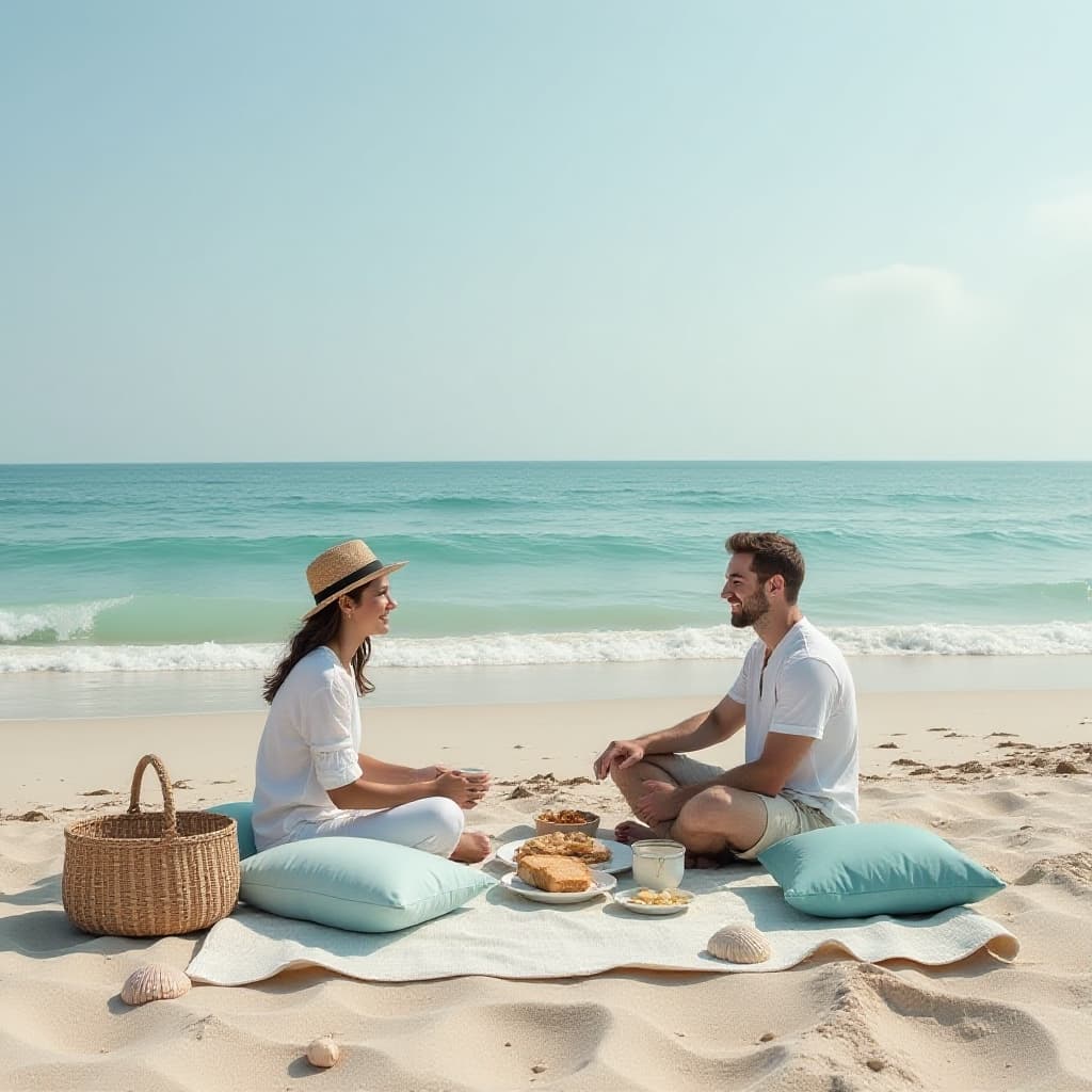 Voorbeeld van Coastal Minimalisme stijl