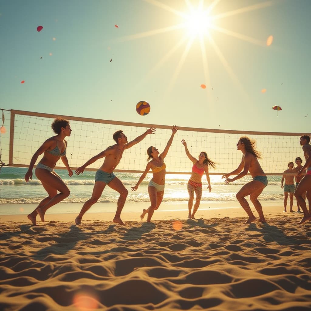 Voorbeeld van Zomer Sunflare stijl